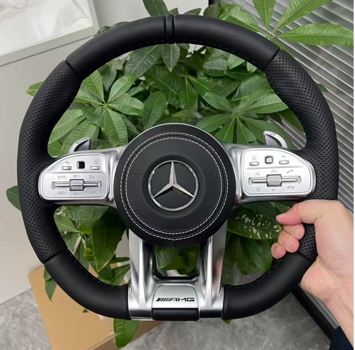 Volant sport amg cuir noir - amg,