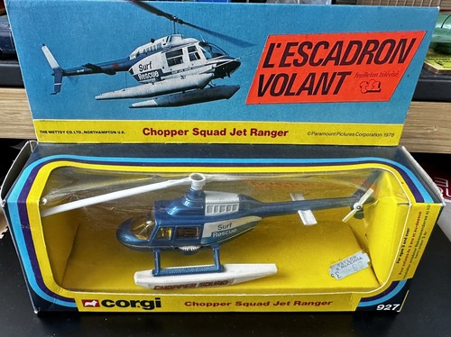 Corgi 927 chopper squad - chopper, jet