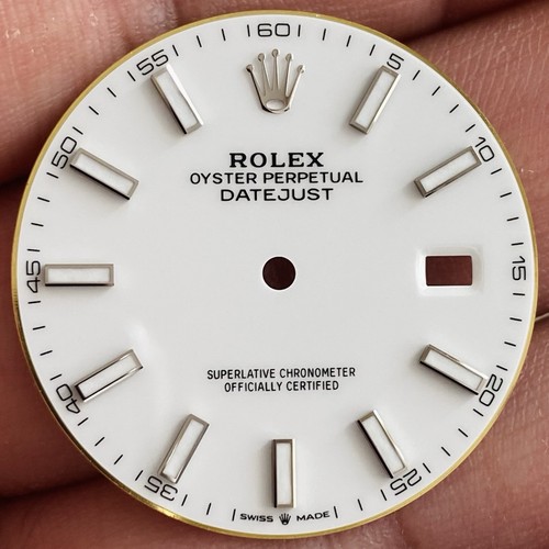 Rolex white dial - white, datejust