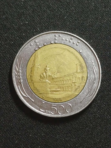 Moneta 500 lire italia - 500,