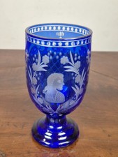 CALICE IN CRISTALLO DI BOEMIA SEC.XX