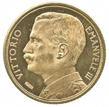 1912 Italy 20 Lire Vittorio