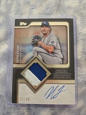2025 TOPPS AMMIRAGLIA SETH LUGO AUTOGRAFO PATCH CARD 37/50 
