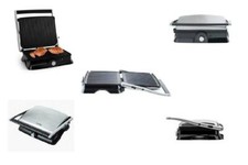 Bistecchiera HKoenig GR20 Piastra elettrica per Panini Toast Carne Pesce Verdure