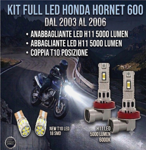 Kit faro full led honda - faro,