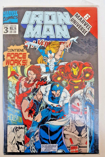 Marvel comics iron - comics,