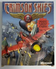 CRIMSON SKIES PC CD-ROM BIG BOX ITALIANO 2000 Microsoft ottimo