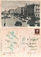 CAGLIARI - PIAZZA CARMINE E PALAZZO RR.PP. anni 50'