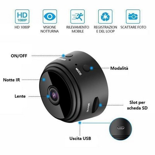 Mini telecamera wifi - telecamera,
