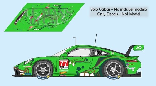 Decals porsche 992 gt3 - decals,