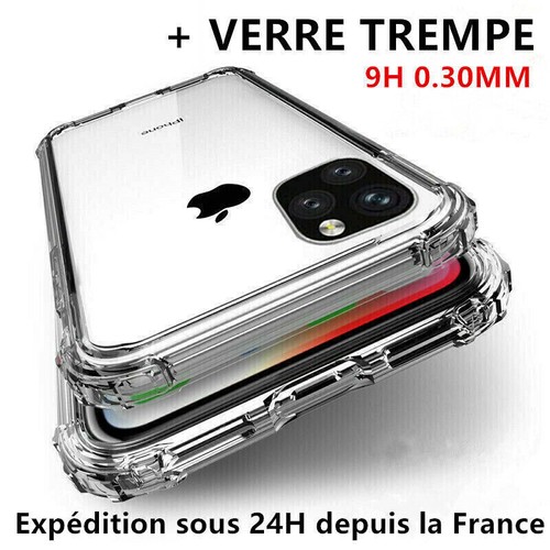 Antichoc coque iphone verre - antichoc,