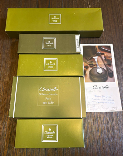 Christofle spatours pezzi - christofle,