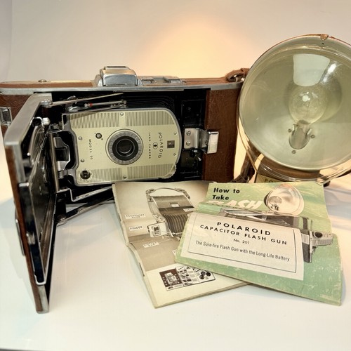 Vintage polaroid land camera - vintage,