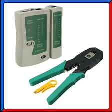 Pinza crimpatrice + Tester