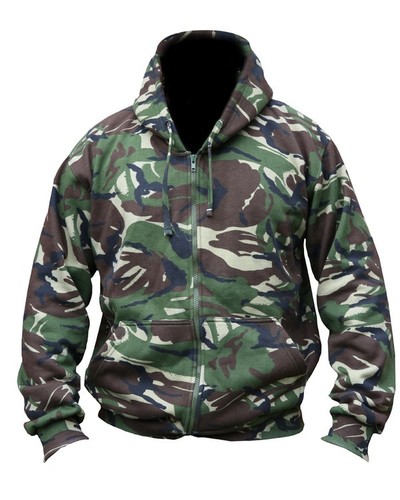 Kombat felpa camo con zip - con,