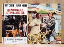 QUI MONTECARLO ATTENTI A QUEI DUE fotobusta poster Curtis The Persuaders AT19