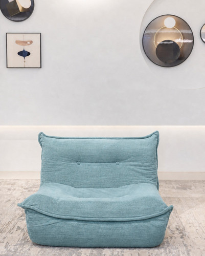 Pouf lounge velluto - pouf,
