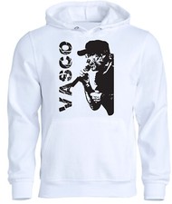 Felpa con cappuccio di VASCO ROSSI v2 BLASCO - UNISEX Taglie uomo donna bambino