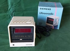RADIO SVEGLIA SIEMENS RG 271 CLOCK UHRENRADIO VINTAGE ALARM AM/FM CUBO