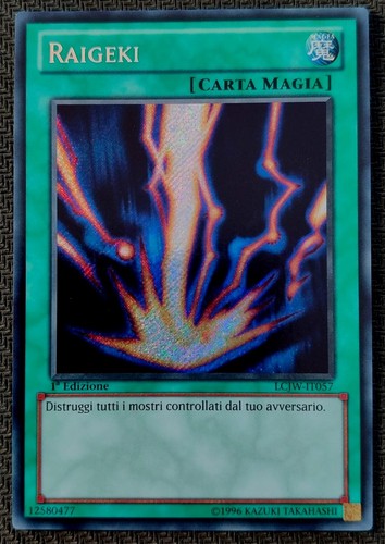 Raigeki rara segreta - yu-gi-oh!,