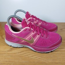 Scarpe Nike Air Pegasus 29 donna UK 5 scarpe da ginnastica rosa/oro sneakers casual usate 