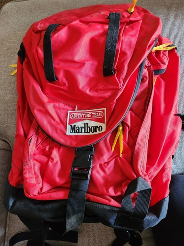 Zaino grande vintage marlboro - zaino,