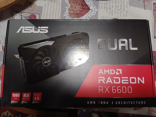 Asus dual radeon - rx, 8gb