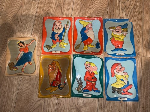 Biancaneve nani plastica - biancaneve,