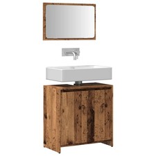 vidaXL Set Mobili da Bagno 2