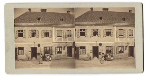 Fotografia stereo uomini - , e