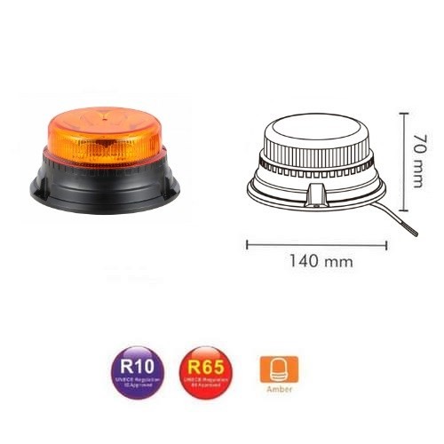 Lampeggiante led arancione - lampeggiante,