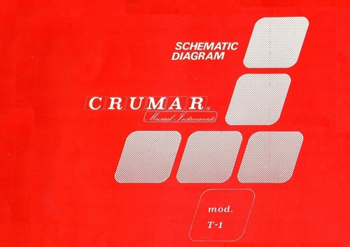 Crumar service manual - service,