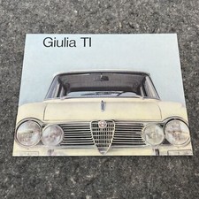 ALFA ROMEO GIULIA TI BROCHURE