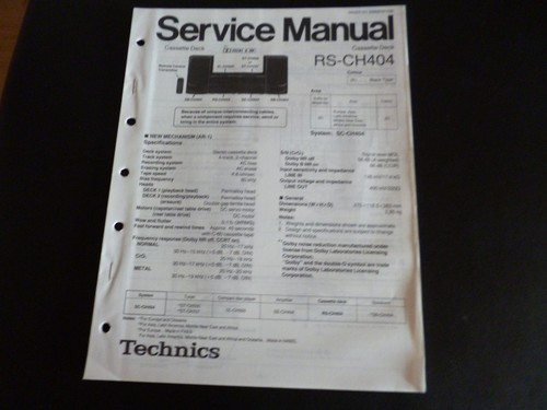Manuale servizio originale - manuale,