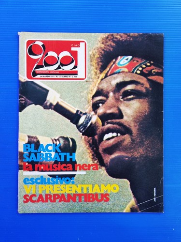 Ciao 2001 1971 poster - 2001, +poster