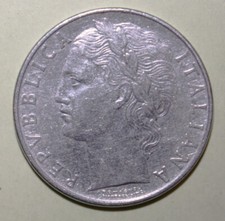 S8 - Italy 100 Lire 1958