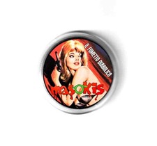 1 spilla NUOVA fumetto nero sexy tascabile masokis diabolico