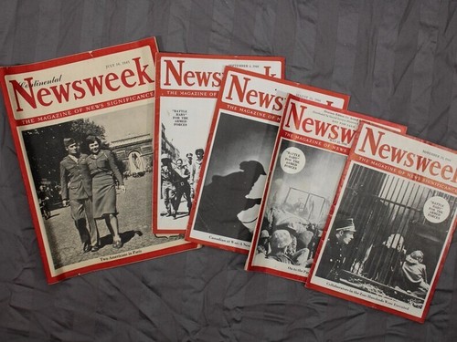 Lotto riviste wwii newsweek - riviste,