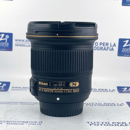 Nikon 20mm g - f1.8, +