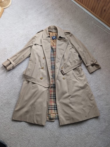 Trench lungo vintage burberrys - lungo,