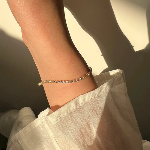 Bracciale tennis elegante - bracciale,