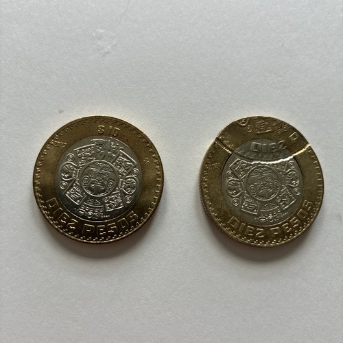 2024 messico pesos - messico, $10