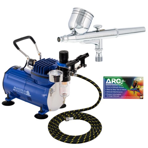 Kit aerografo gravity doppia - aerografo,