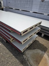 PANELLO COIBENTATO GRECATO DA TETTO ROSSO SIENA LARGHEZZA 100CM  SP. 40mm