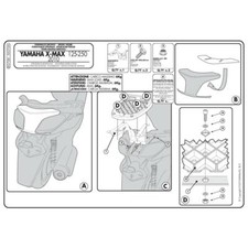 PORTAPACCHI YAMAHA 250 X MAX