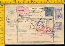 Regno Colonie Occupazioni prima guerra V 746  bollettino pacchi Michetti