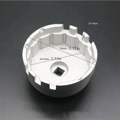 Chiavea alluminio tazza - in,