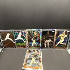 2025 Topps Chrome - Lotto di 6 carte San Francisco - Esordienti, Stelle, Paralleli