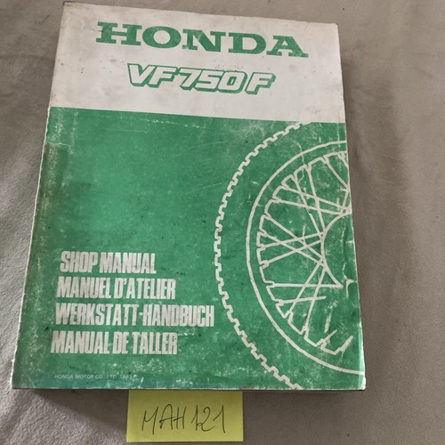 Honda vf750f manuale revisione - vf750f,