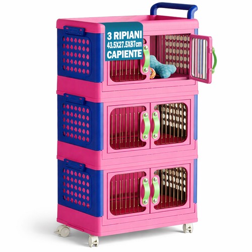 Carrello portagiochi livelli - carrello, 3